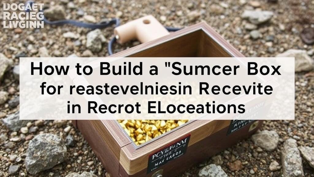 You are currently viewing How to Build a Simple Rocker Box for Recovering Gold in Remote Locations