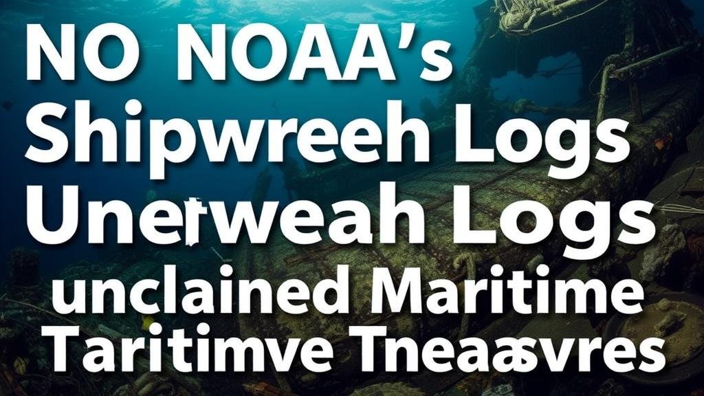 You are currently viewing Using NOAA’s Shipwreck Logs to Locate Unclaimed Maritime Treasures