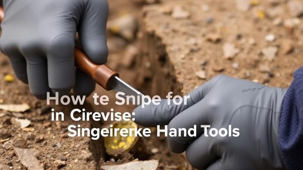 You are currently viewing How to Snipe for Gold in Crevices Using Simple Hand Tools