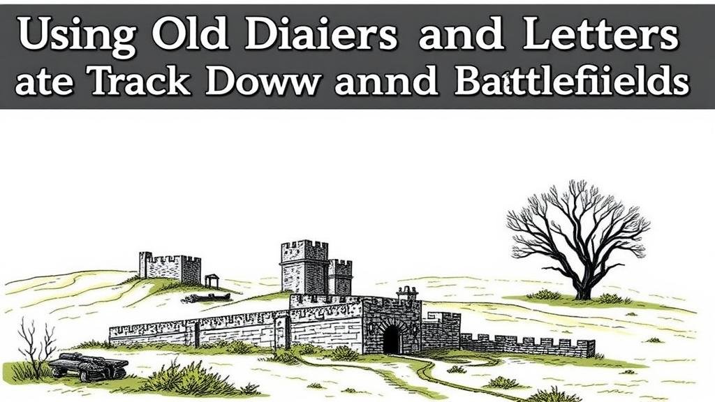 You are currently viewing Using Old Diaries and Letters to Track Down Hidden Forts and Battlefields