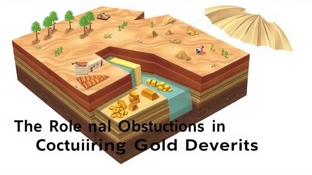 You are currently viewing The Role of Natural Obstructions in Capturing Gold Deposits