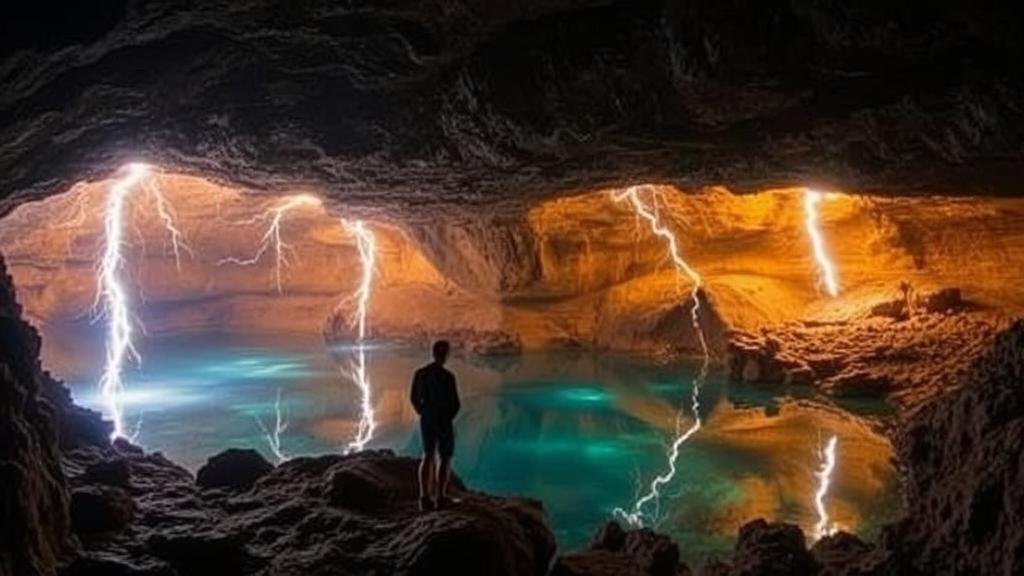 You are currently viewing Searching for the rumored “Cave of Eternal Thunder,” a cavern deep in South America where lightning strikes underground pools.