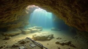 Read more about the article Rediscovering forgotten cultural treasures in sunken caves under islands.