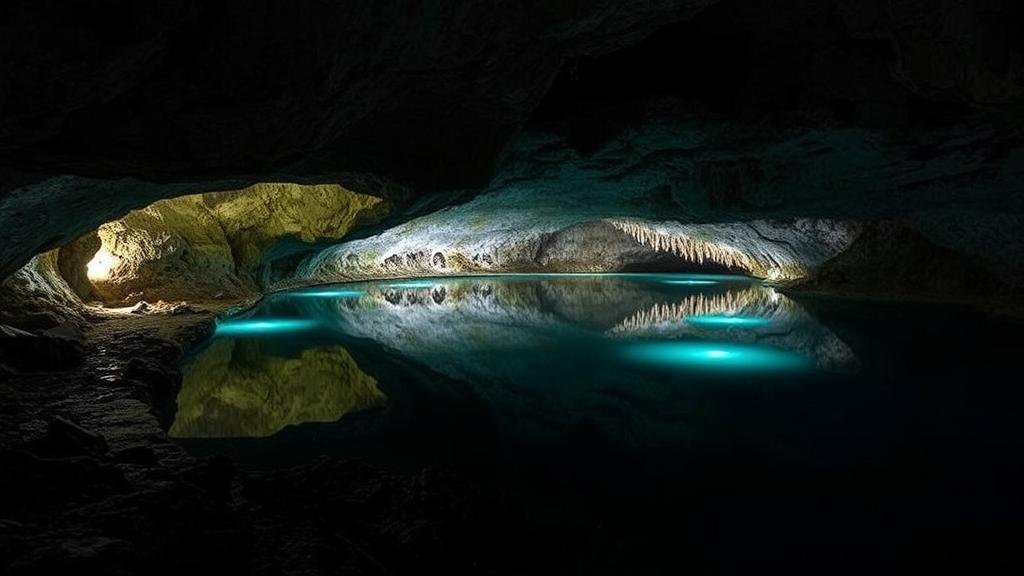 You are currently viewing Searching for the “Cavern of Ghost Lights,” an underground lake in South America illuminated by mysterious orbs.