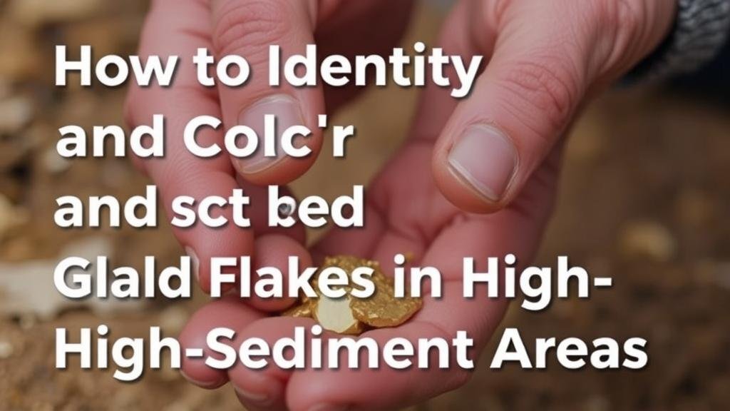 You are currently viewing How to Identify and Collect Gold Flakes in High-Sediment Areas